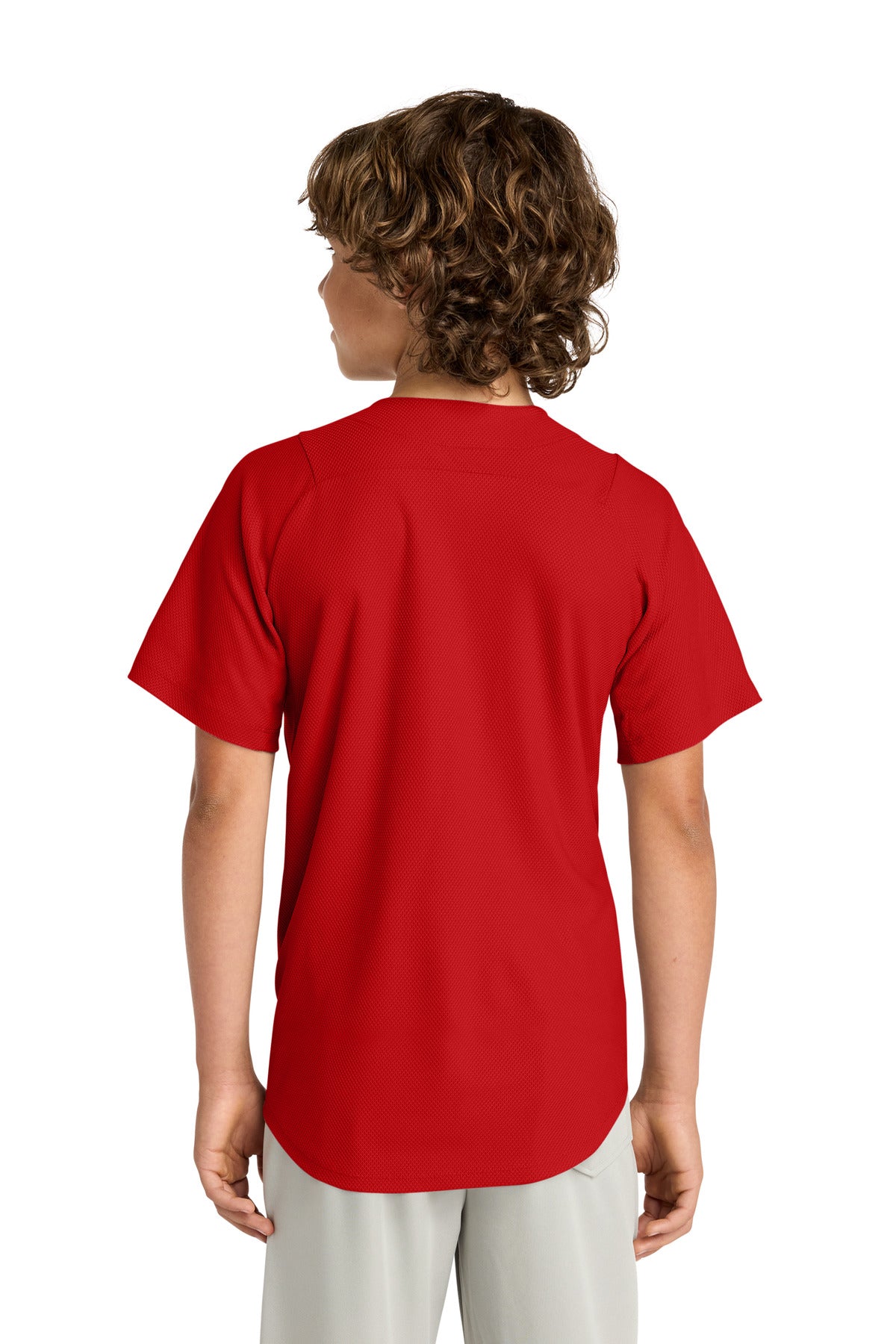 New Era  Youth Diamond Era Full-Button Jersey. YNEA220