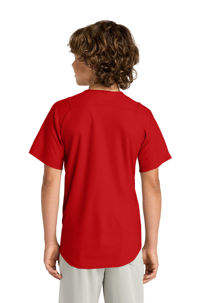 New Era  Youth Diamond Era Full-Button Jersey. YNEA220