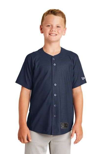 New Era  Youth Diamond Era Full-Button Jersey. YNEA220