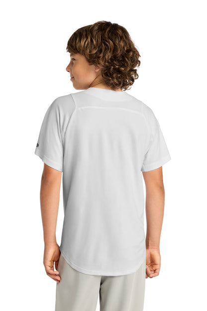 New Era  Youth Diamond Era Full-Button Jersey. YNEA220