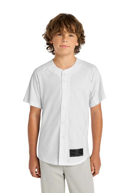 New Era  Youth Diamond Era Full-Button Jersey. YNEA220