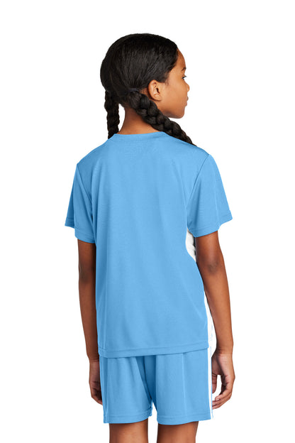Sport-Tek Youth Competitor United V-Neck YST101
