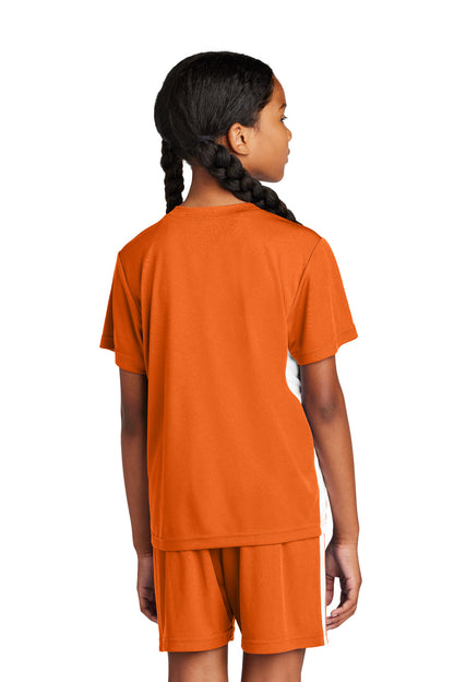 Sport-Tek Youth Competitor United V-Neck YST101