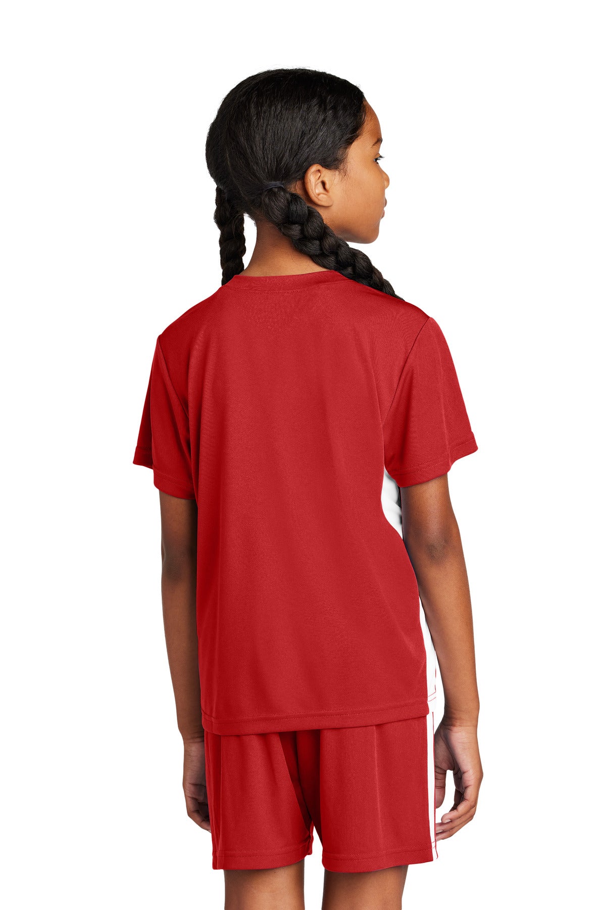 Sport-Tek Youth Competitor United V-Neck YST101