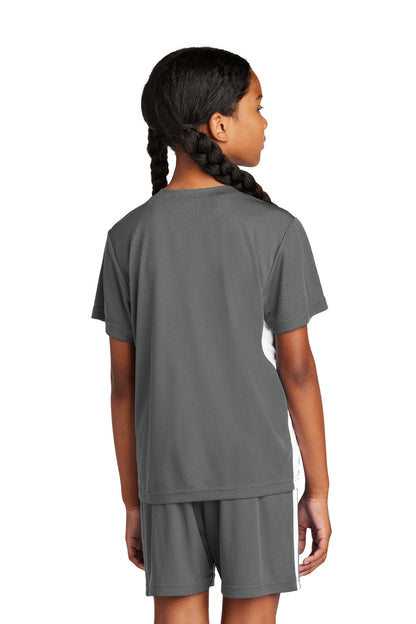 Sport-Tek Youth Competitor United V-Neck YST101