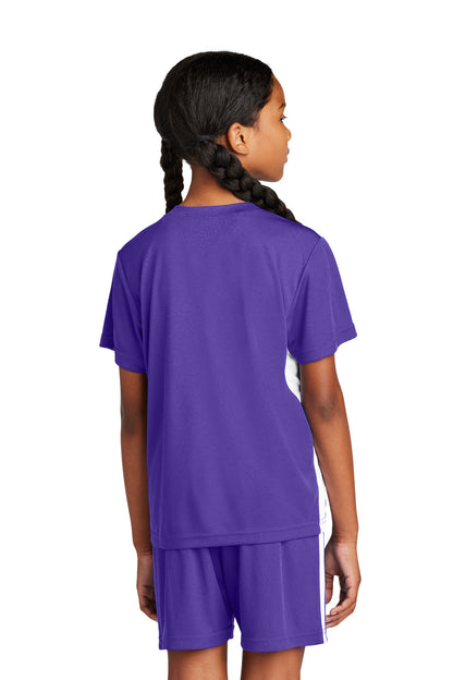 Sport-Tek Youth Competitor United V-Neck YST101
