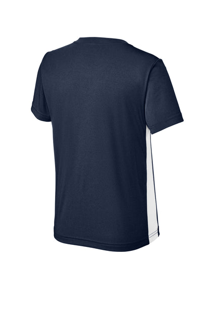 Sport-Tek Youth Competitor United V-Neck YST101