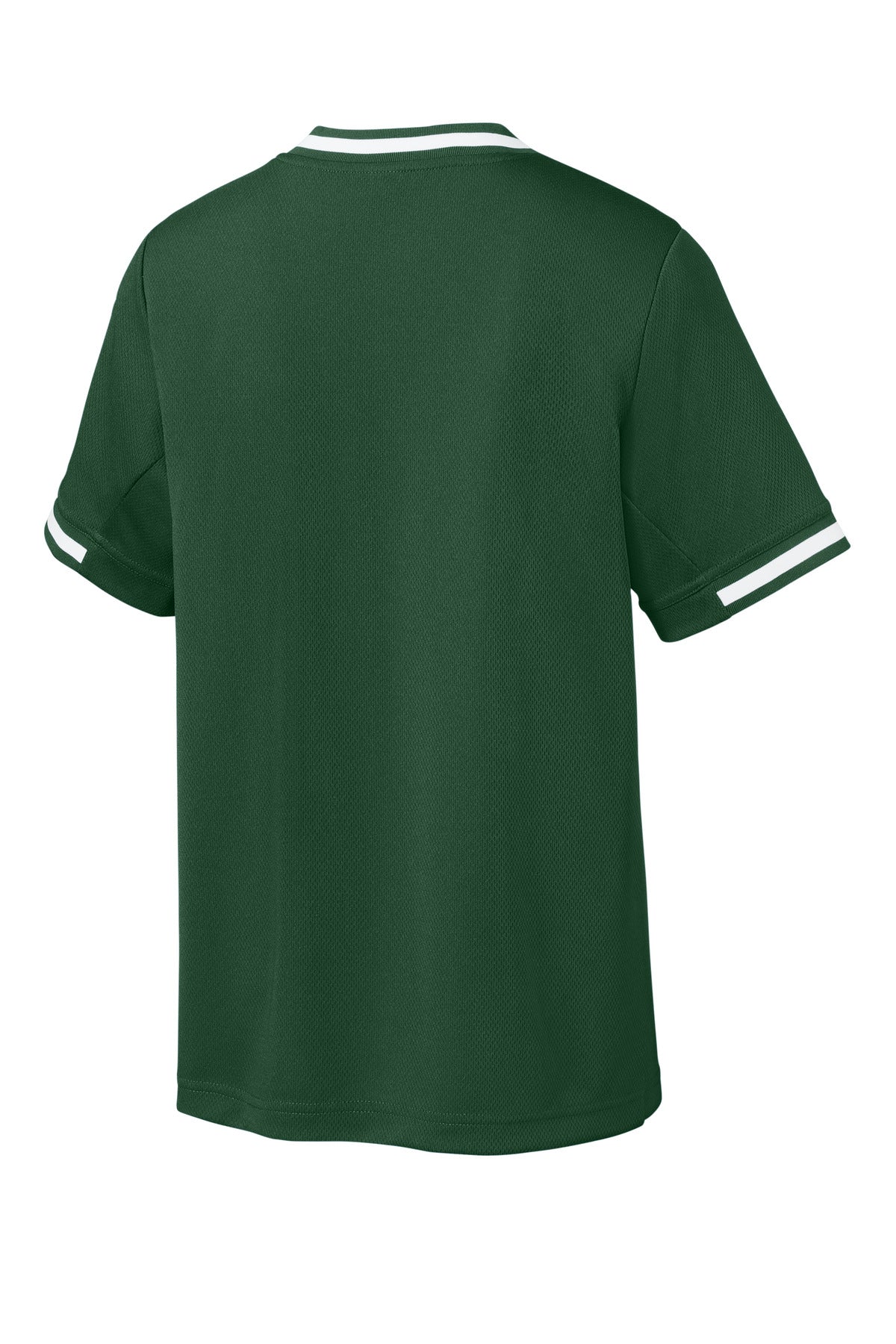 Sport-Tek Youth Tough Mesh V-Neck Baseball Jersey YST221