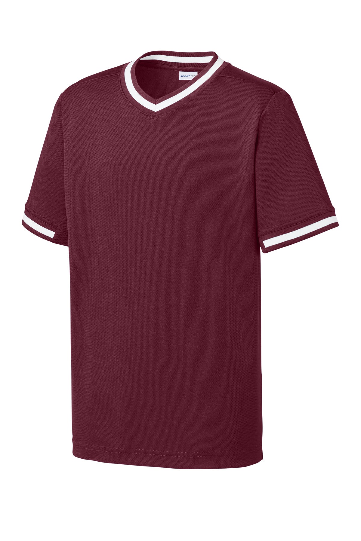 Sport-Tek Youth Tough Mesh V-Neck Baseball Jersey YST221