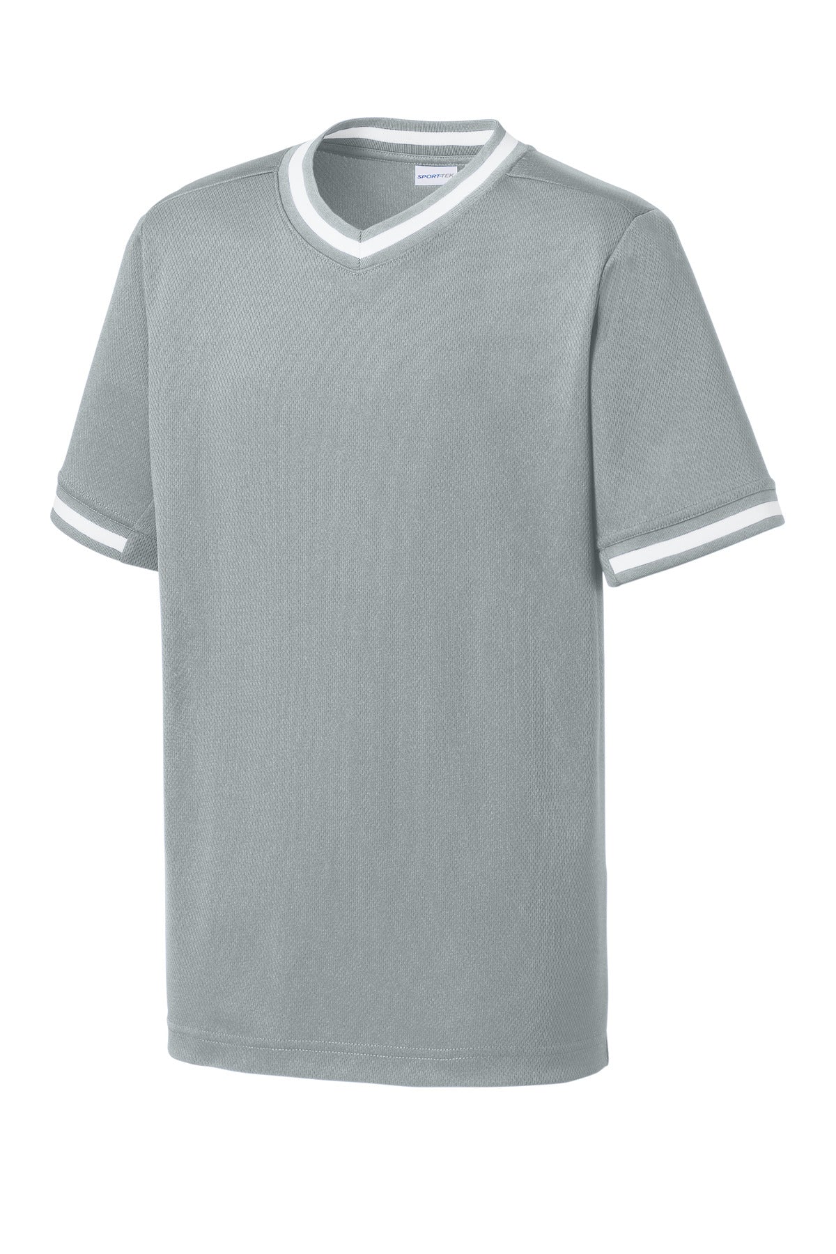 Sport-Tek Youth Tough Mesh V-Neck Baseball Jersey YST221