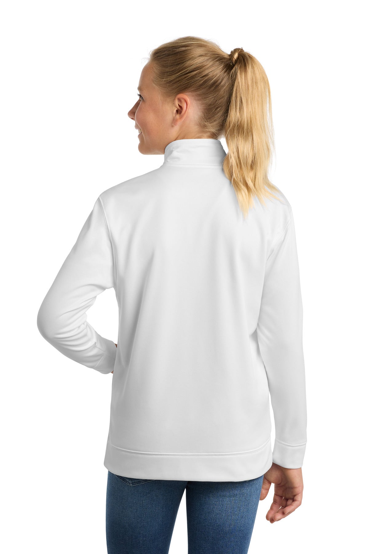 Sport-Tek Youth Sport-Wick Fleece Full-Zip Jacket.  YST241