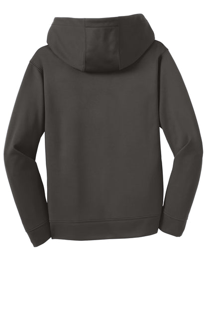 Sport-Tek Youth Sport-Wick Fleece Hooded Pullover. YST244