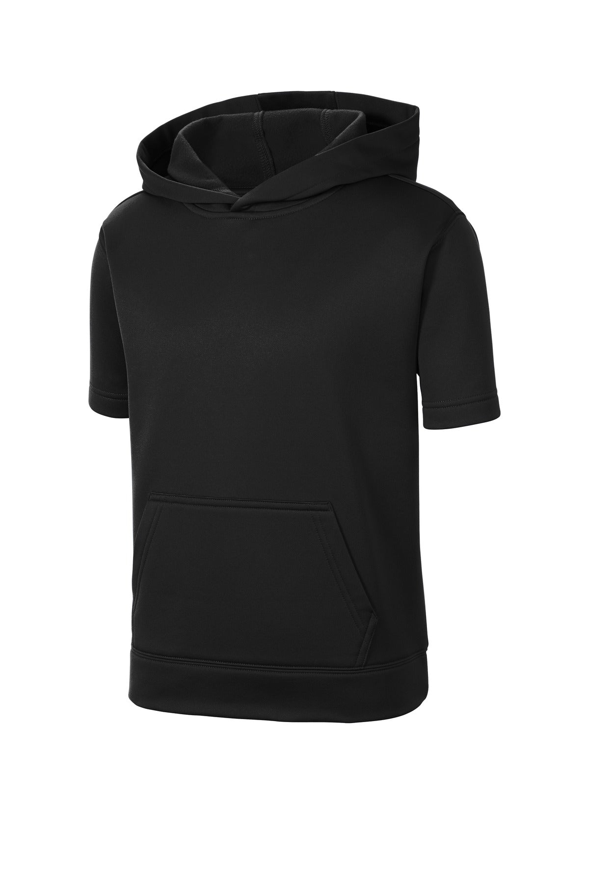 Sport-Tek  Youth Sport-Wick  Fleece Short Sleeve Hooded Pullover. YST251
