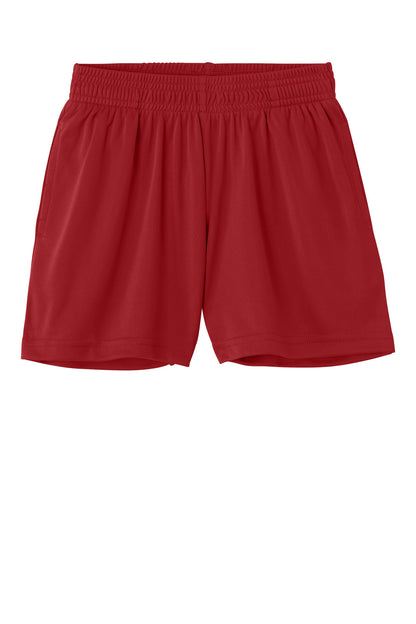 Sport-Tek Youth PosiCharge Competitor 5  Pocketed Short YST349P