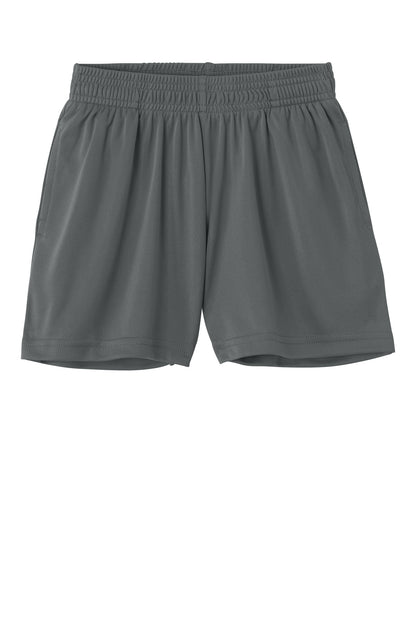 Sport-Tek Youth PosiCharge Competitor 5  Pocketed Short YST349P