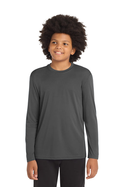Sport-Tek Youth Long Sleeve PosiCharge Competitor Tee. YST350LS