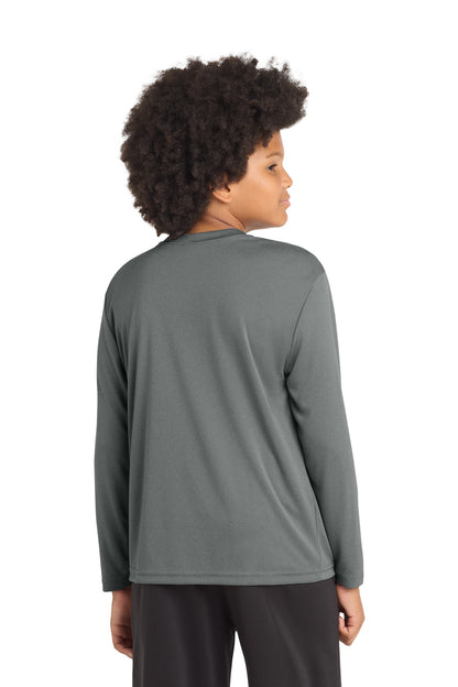 Sport-Tek Youth Long Sleeve PosiCharge Competitor Tee. YST350LS
