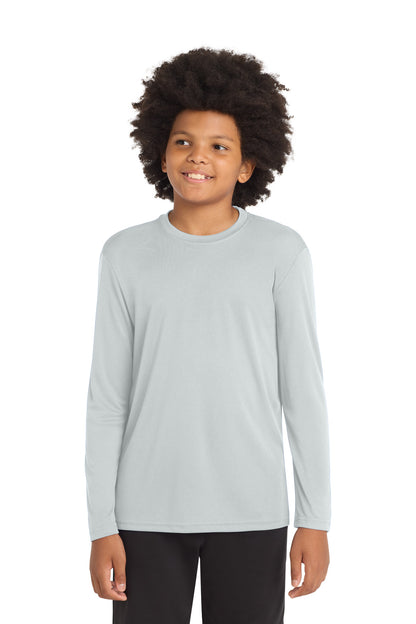 Sport-Tek Youth Long Sleeve PosiCharge Competitor Tee. YST350LS
