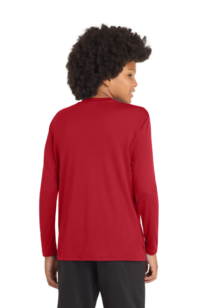 Sport-Tek Youth Long Sleeve PosiCharge Competitor Tee. YST350LS