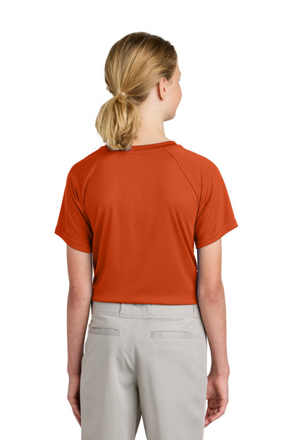 Sport-Tek Youth PosiCharge Competitor 2-Button Henley YST359