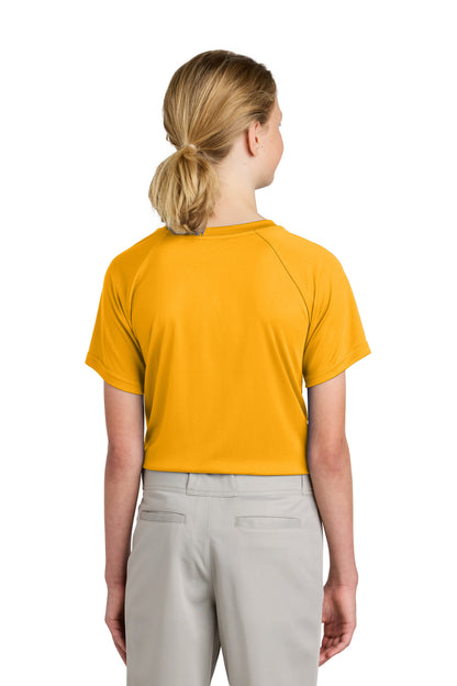 Sport-Tek Youth PosiCharge Competitor 2-Button Henley YST359