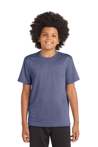 Sport-Tek Youth Heather Contender Tee. YST360