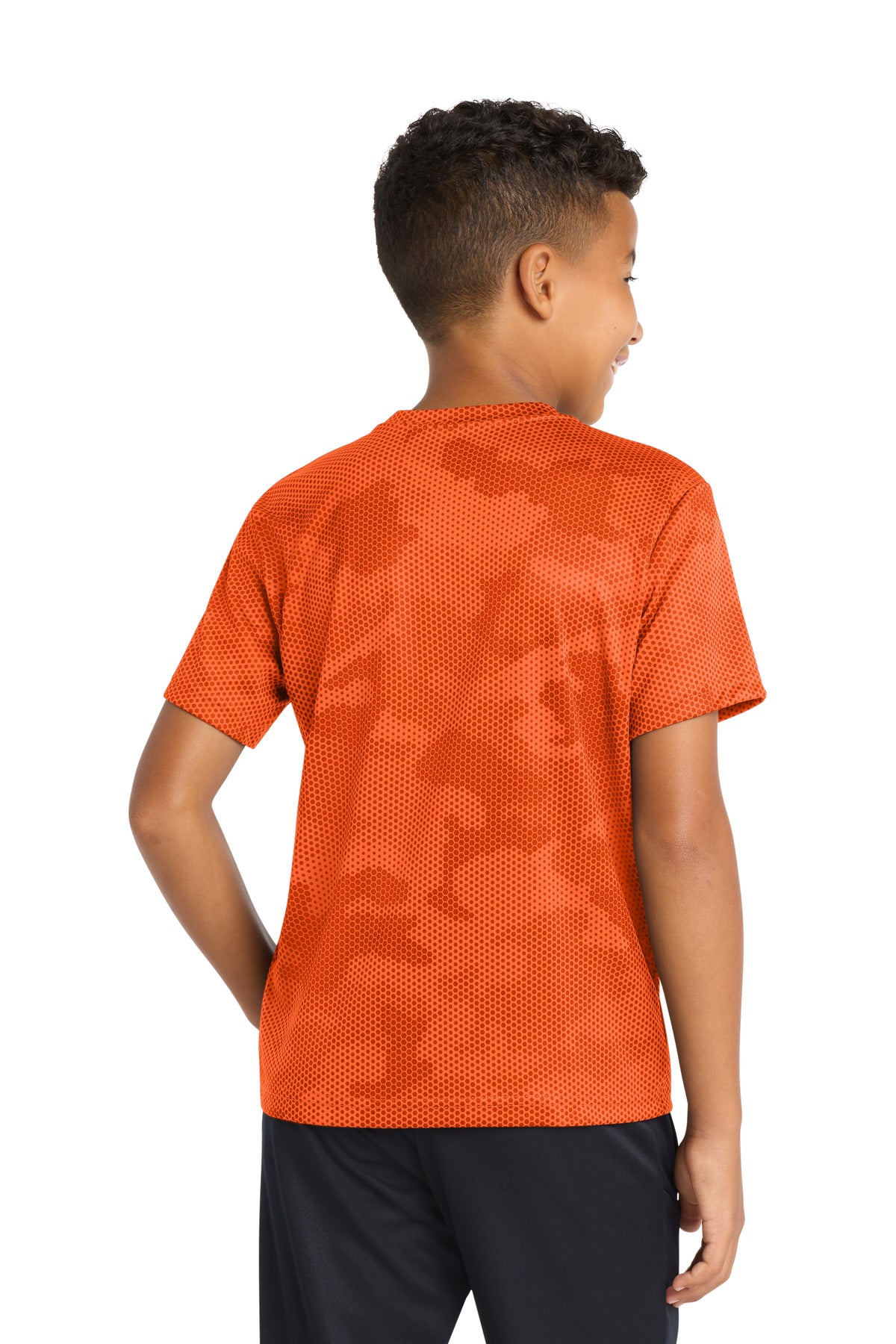 Sport-Tek Youth CamoHex Tee. YST370