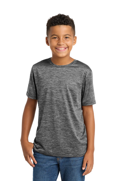 Sport-Tek Youth PosiCharge Electric Heather Tee. YST390