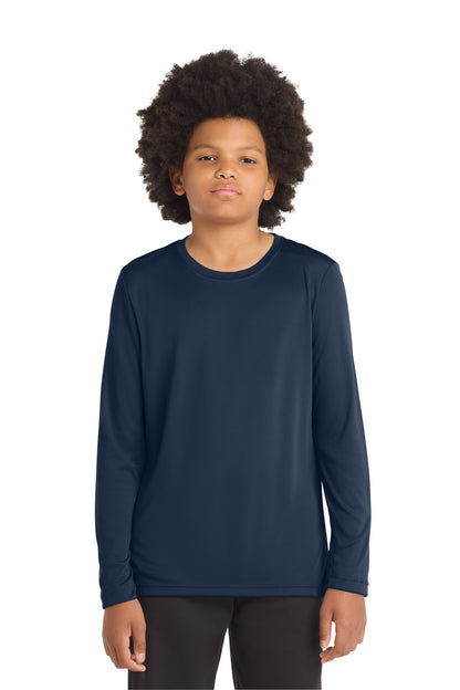 Sport-Tek  Youth Posi-UV Pro Long Sleeve Tee. YST420LS