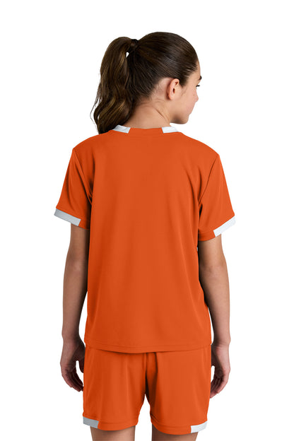 Sport-Tek Youth Club Short Sleeve Crew YST440