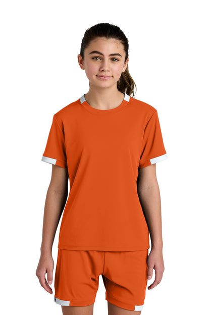Sport-Tek Youth Club Short Sleeve Crew YST440