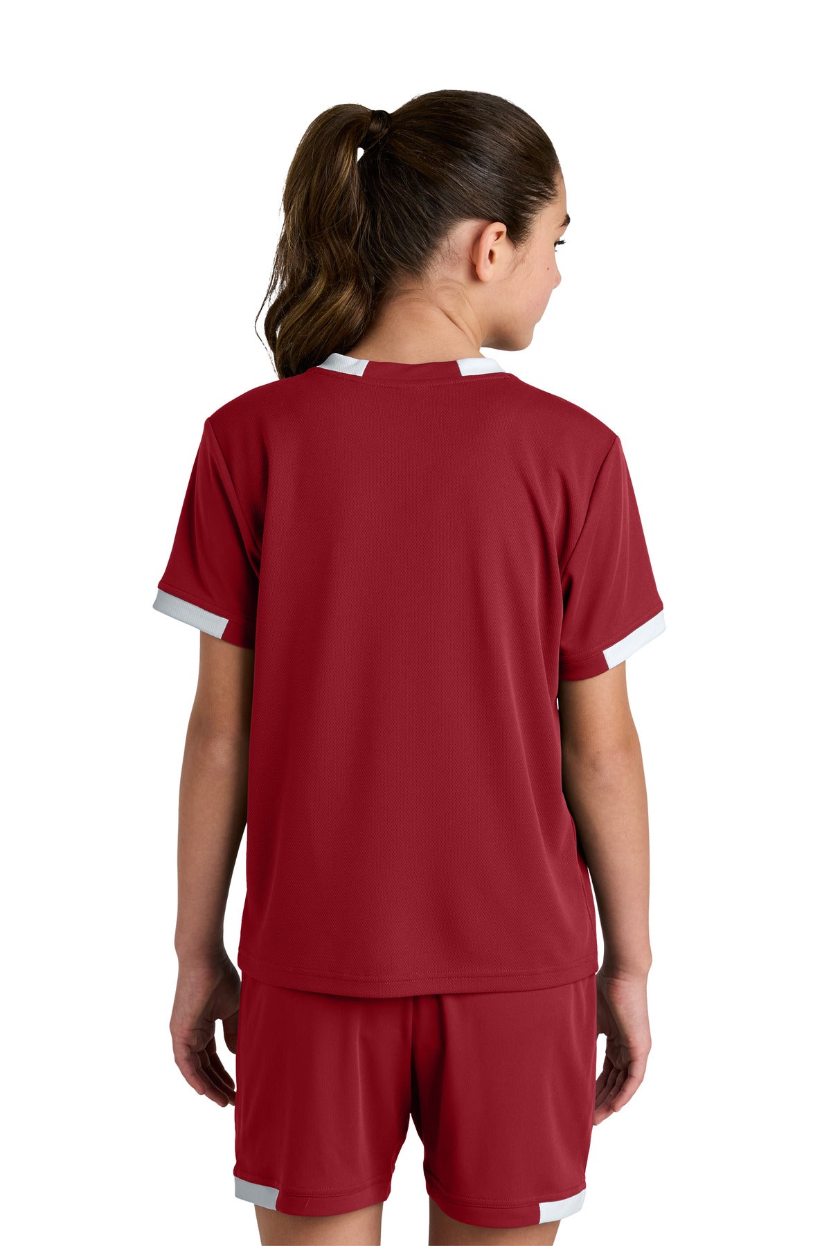 Sport-Tek Youth Club Short Sleeve Crew YST440