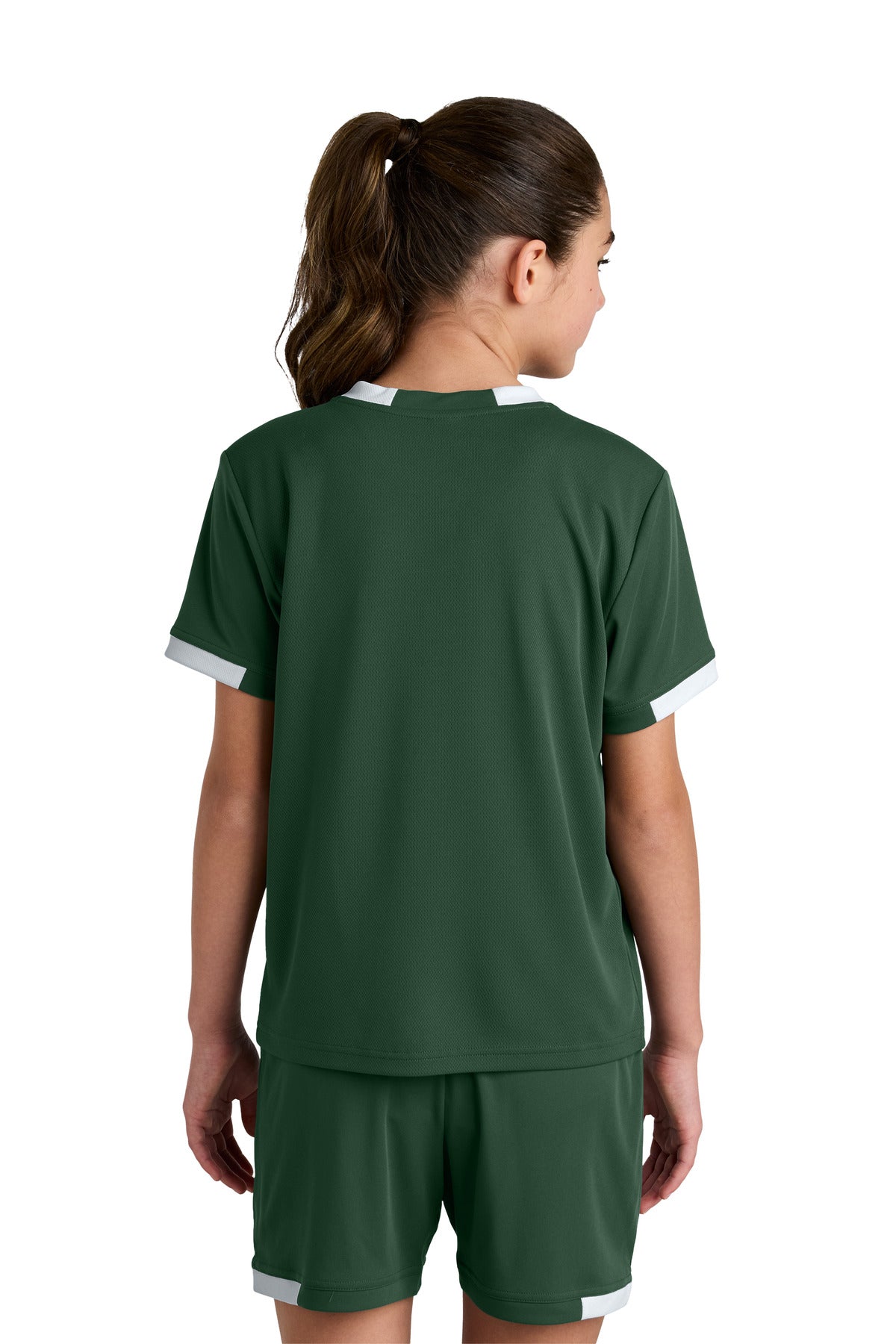 Sport-Tek Youth Club Short Sleeve Crew YST440