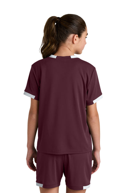 Sport-Tek Youth Club Short Sleeve Crew YST440
