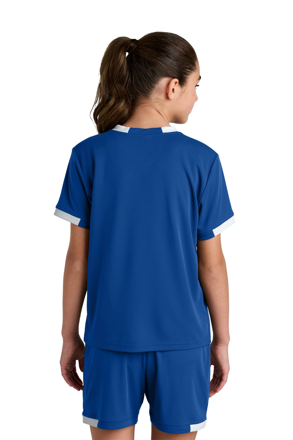 Sport-Tek Youth Club Short Sleeve Crew YST440