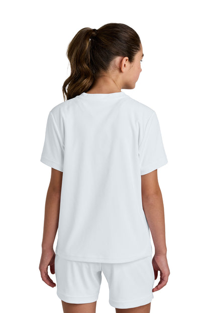 Sport-Tek Youth Club Short Sleeve Crew YST440