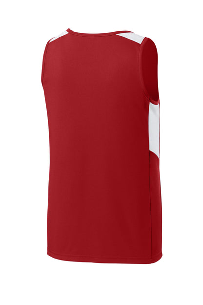 Sport-Tek Youth Club Track Tank YST446