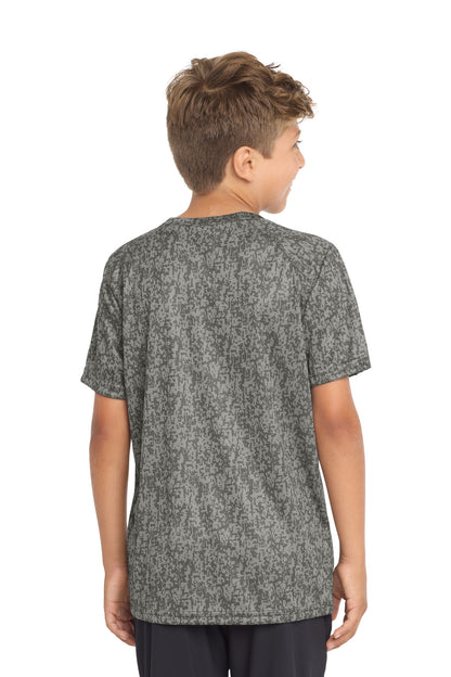 Sport-Tek  Youth Digi Camo Tee. YST460