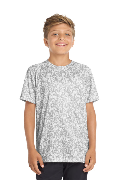 Sport-Tek  Youth Digi Camo Tee. YST460