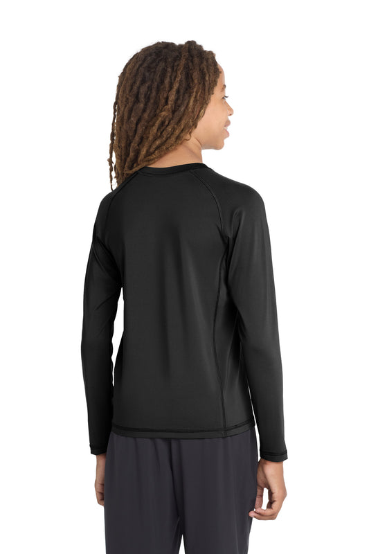 Sport-Tek  Youth Long Sleeve Rashguard Tee. YST470LS