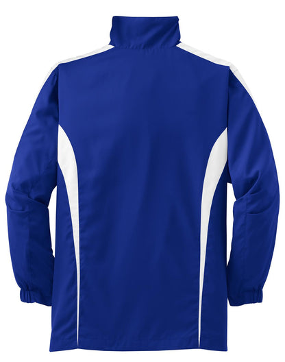 Sport-Tek Youth Colorblock Raglan Jacket. YST60
