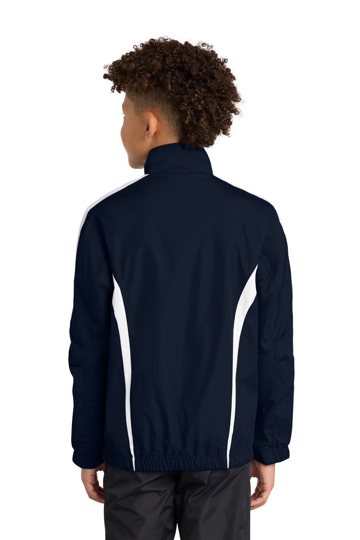 Sport-Tek Youth Colorblock Raglan Jacket. YST60