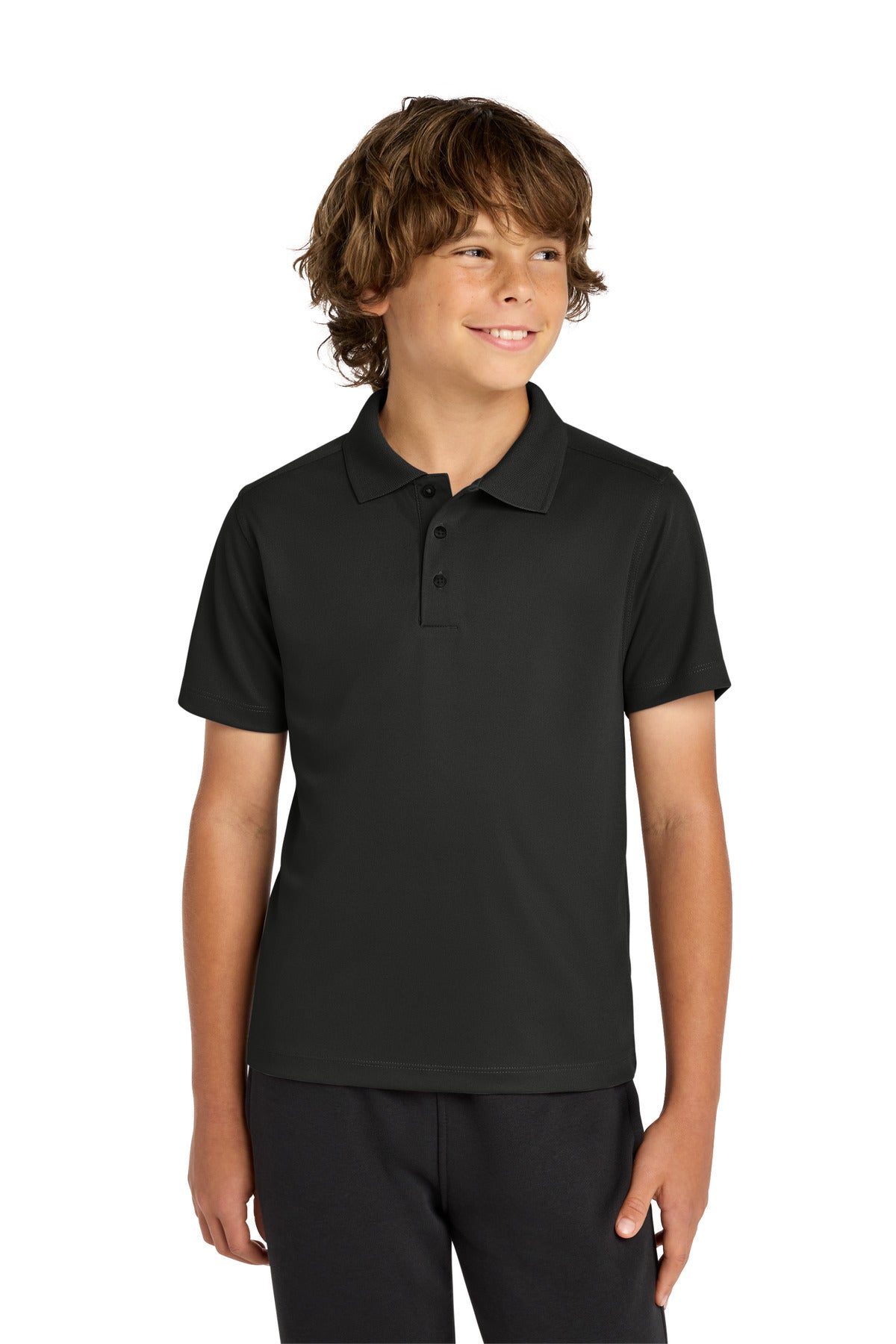Sport-Tek Youth UV Micropique Polo YST740