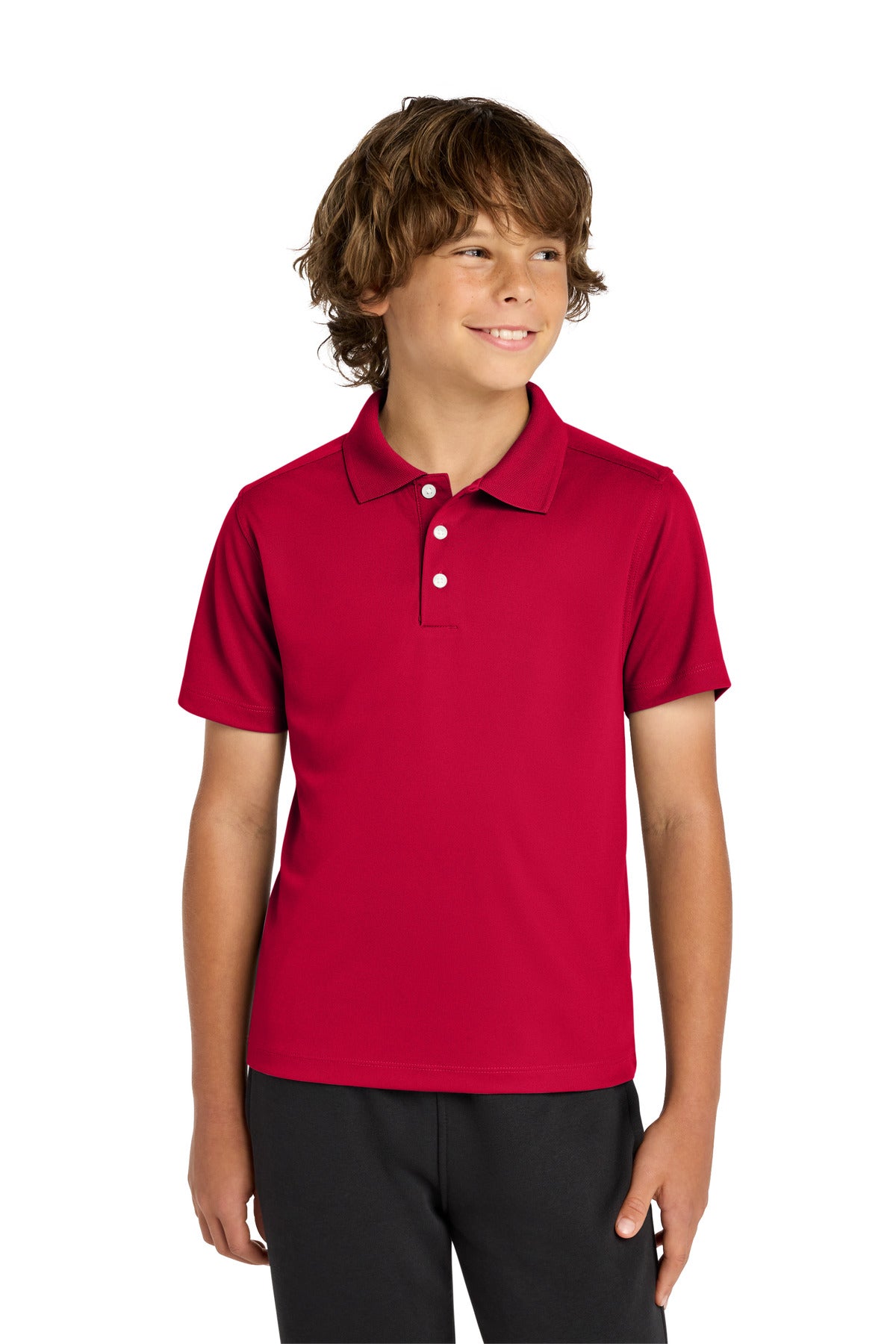 Sport-Tek Youth UV Micropique Polo YST740