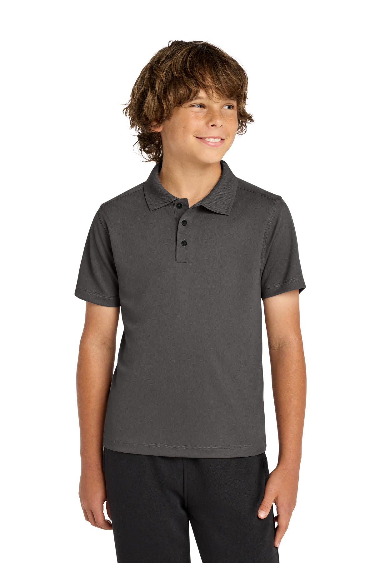 Sport-Tek Youth UV Micropique Polo YST740