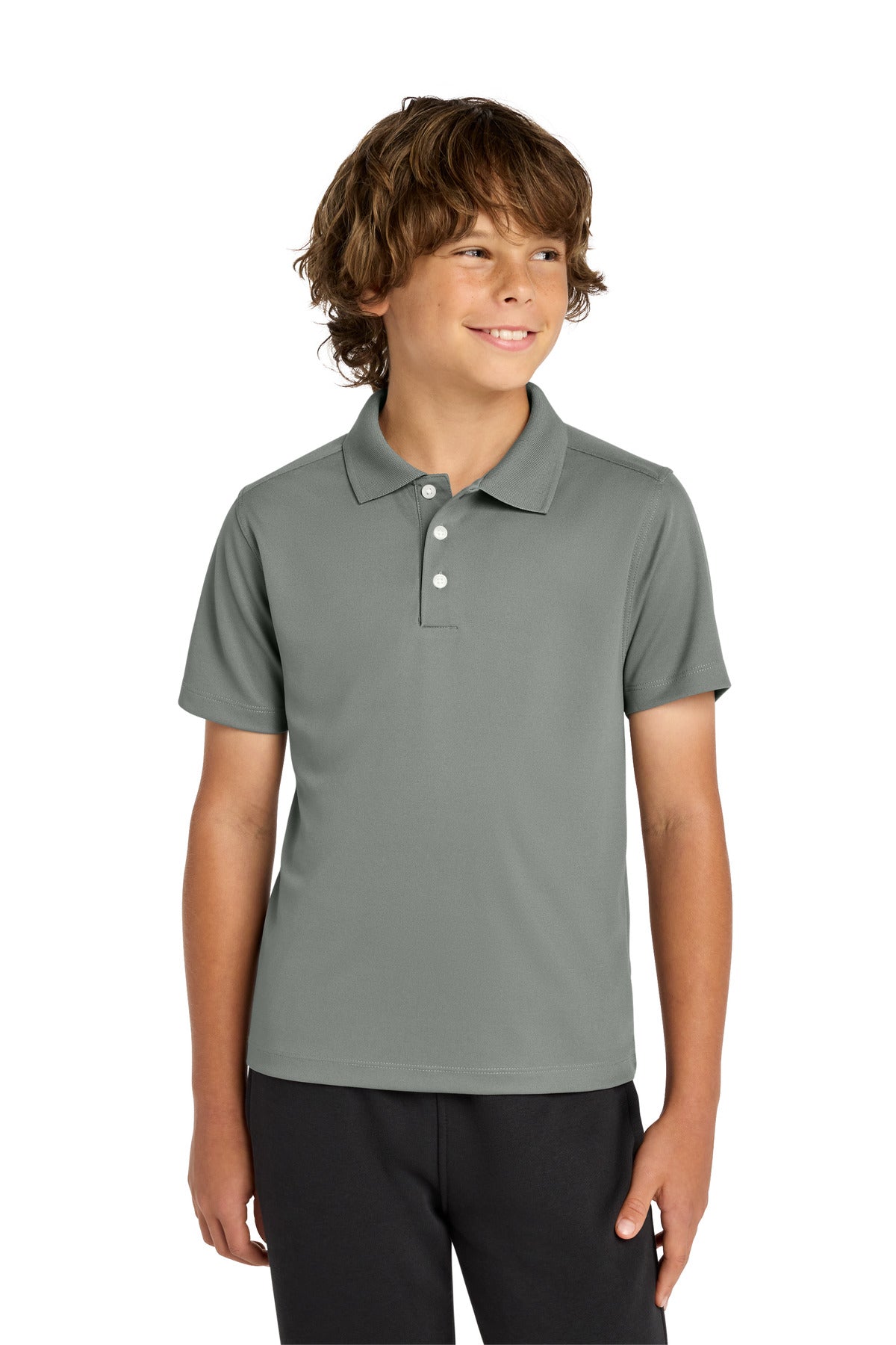 Sport-Tek Youth UV Micropique Polo YST740