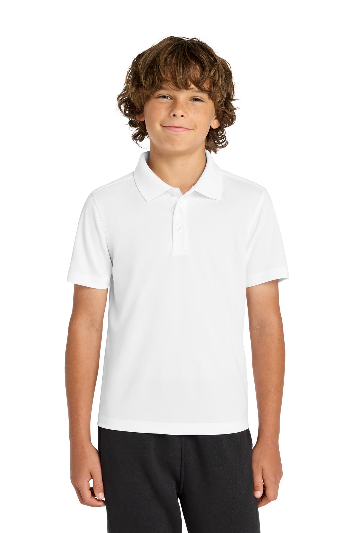 Sport-Tek Youth UV Micropique Polo YST740