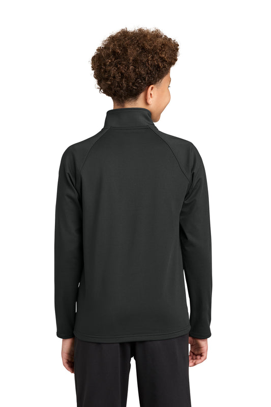 Sport-Tek Youth Sport-Wick Stretch 1/4-Zip Pullover YST850