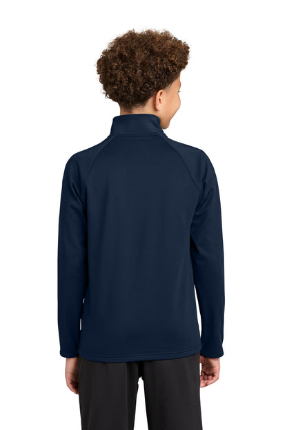Sport-Tek Youth Sport-Wick Stretch 1/4-Zip Pullover YST850