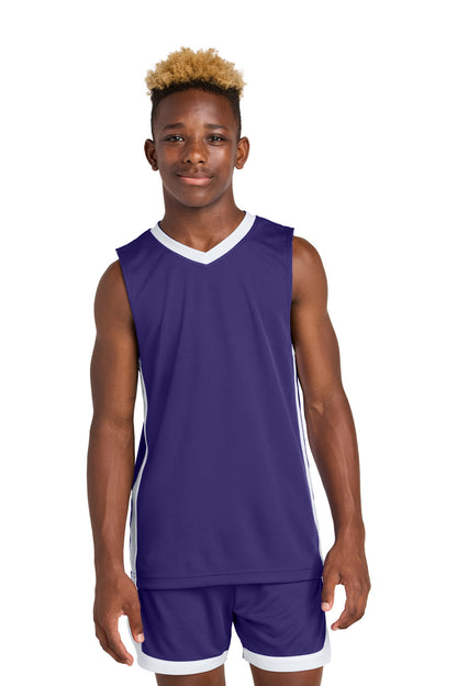Sport-Tek Youth Rival Basketball Rev Jersey YST900